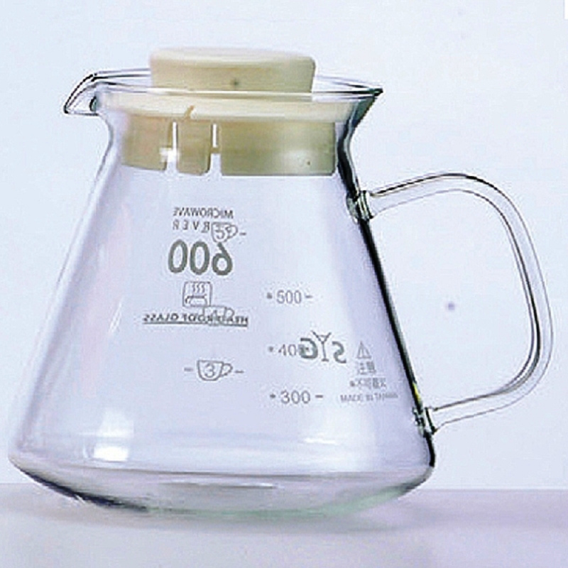 SYG精緻耐熱花茶咖啡壺BH605A–白蓋