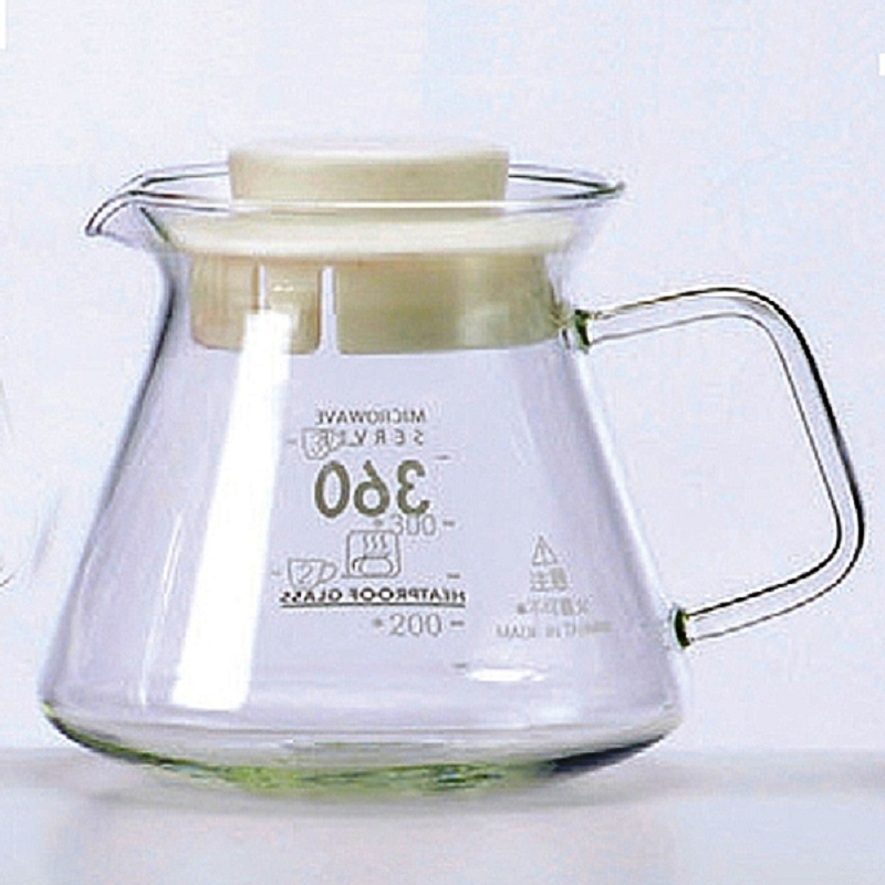 SYG精緻耐熱花茶咖啡壺BHG360S-白蓋