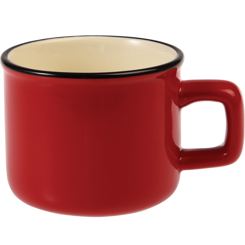 Rex LONDON 陶製濃縮咖啡杯(紅120ml)