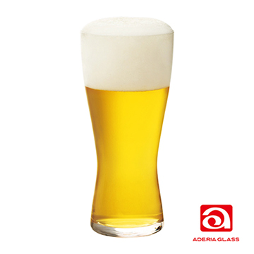 日本ADERIA 強化薄吹啤酒杯310ml(3入)
