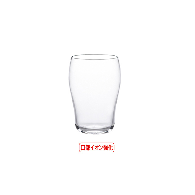 日本ADERIA 醇厚薄口強化啤酒杯255ml-2入組