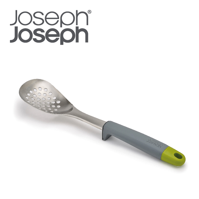 Joseph Joseph 不沾桌不鏽鋼過濾匙(灰綠)