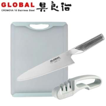 YOSHIKIN具良治 GLOBAL 日本專業廚刀 G-1特惠組合