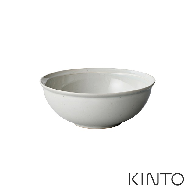 日本KINTO Rim湯碗-大地灰