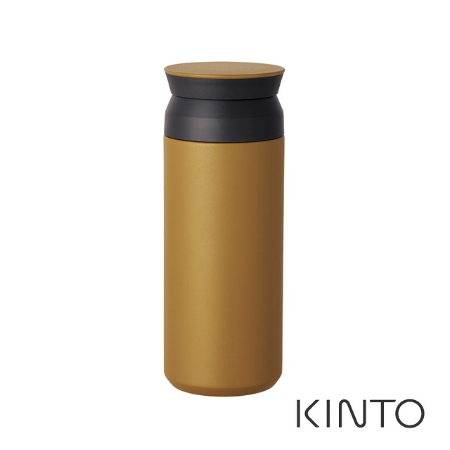 日本KINTO 隨行保溫瓶500ml-黃