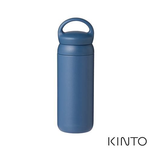 日本KINTO 提式輕巧保溫瓶 500ml-深藍
