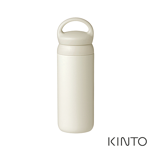 日本KINTO 提式輕巧保溫瓶 500ml-白