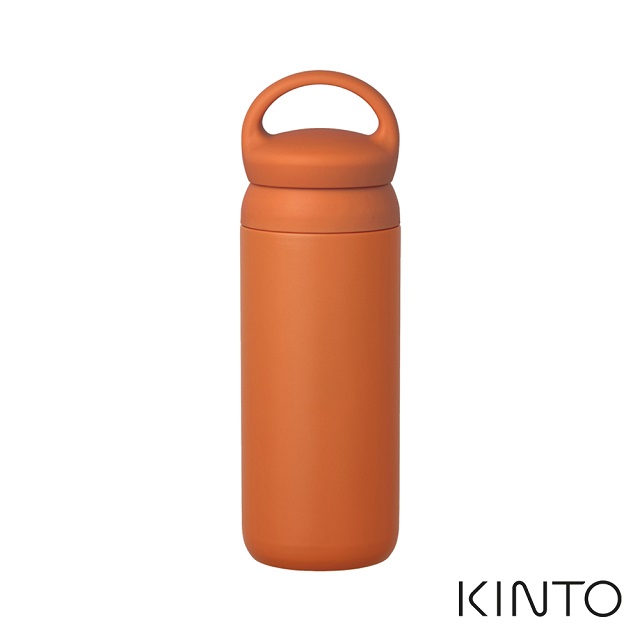 日本kinto 提式輕巧保溫瓶500ml-橘