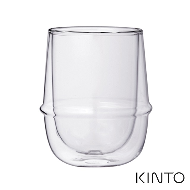 日本KINTO KRONOS 雙層玻璃咖啡杯 250ml