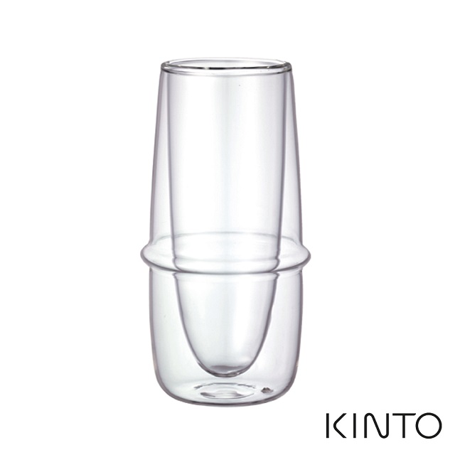 日本KINTO KRONOS 雙層玻璃香檳杯 160ml