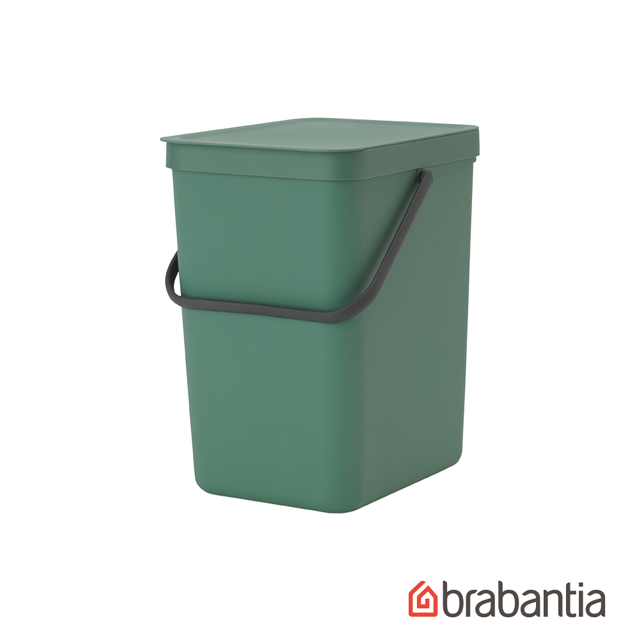 【Brabantia】多功能置物桶25L-冷杉綠