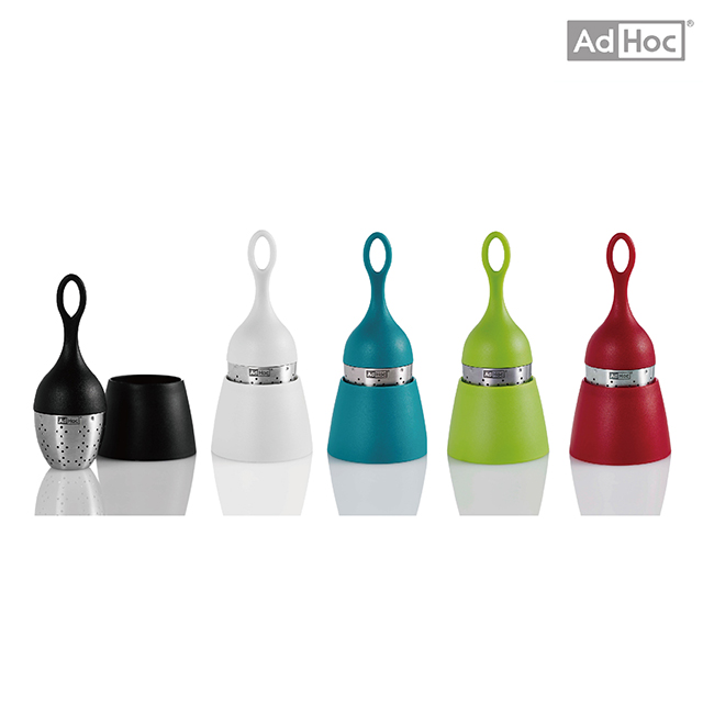 【AdHoc】漂浮濾茶器 (黑/灰/土耳其藍/紅/綠)