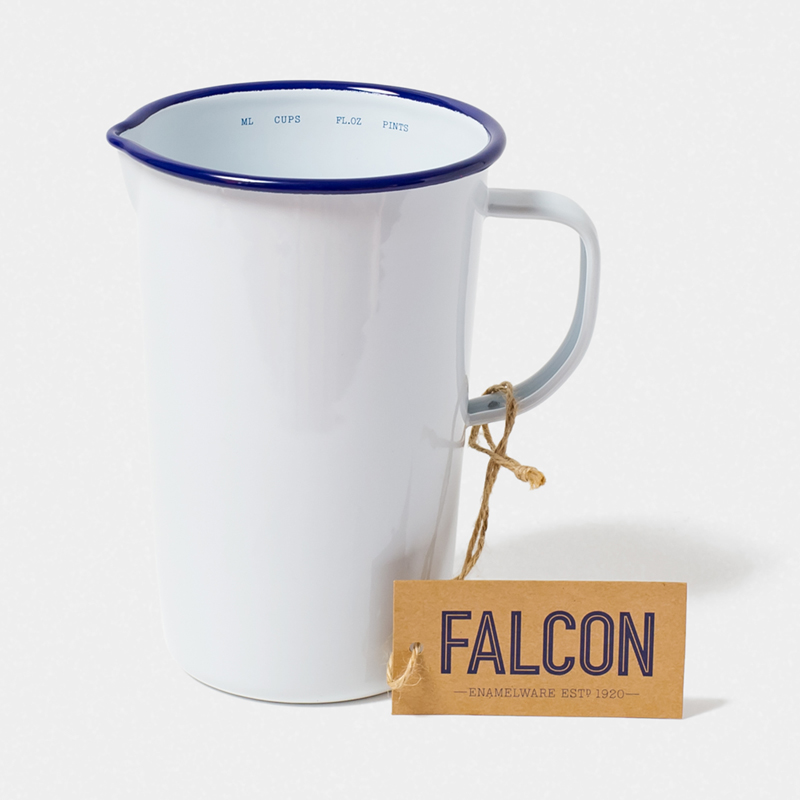 Falcon 獵鷹琺瑯 2品脫水壺 藍白