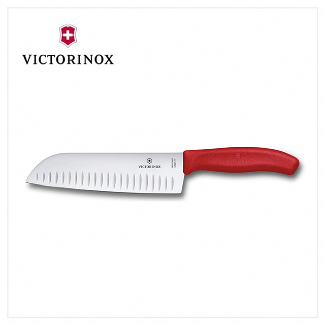 VICTORINOX 瑞士維氏 三德刀/紅 6.8521.17G