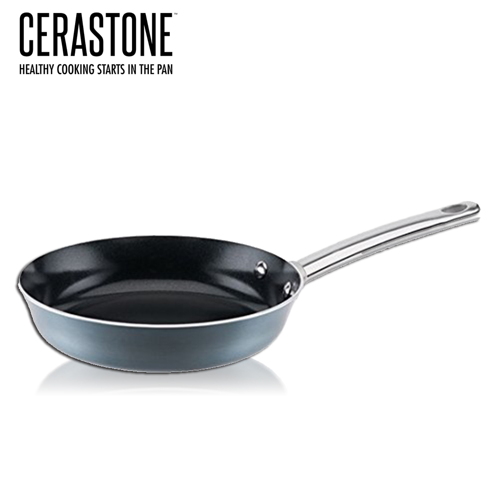 【Cerastone】藍鑽金屬藍不沾鍋 20cm