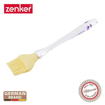 德國Zenker 半透明柄矽膠烘焙刷(24cm)