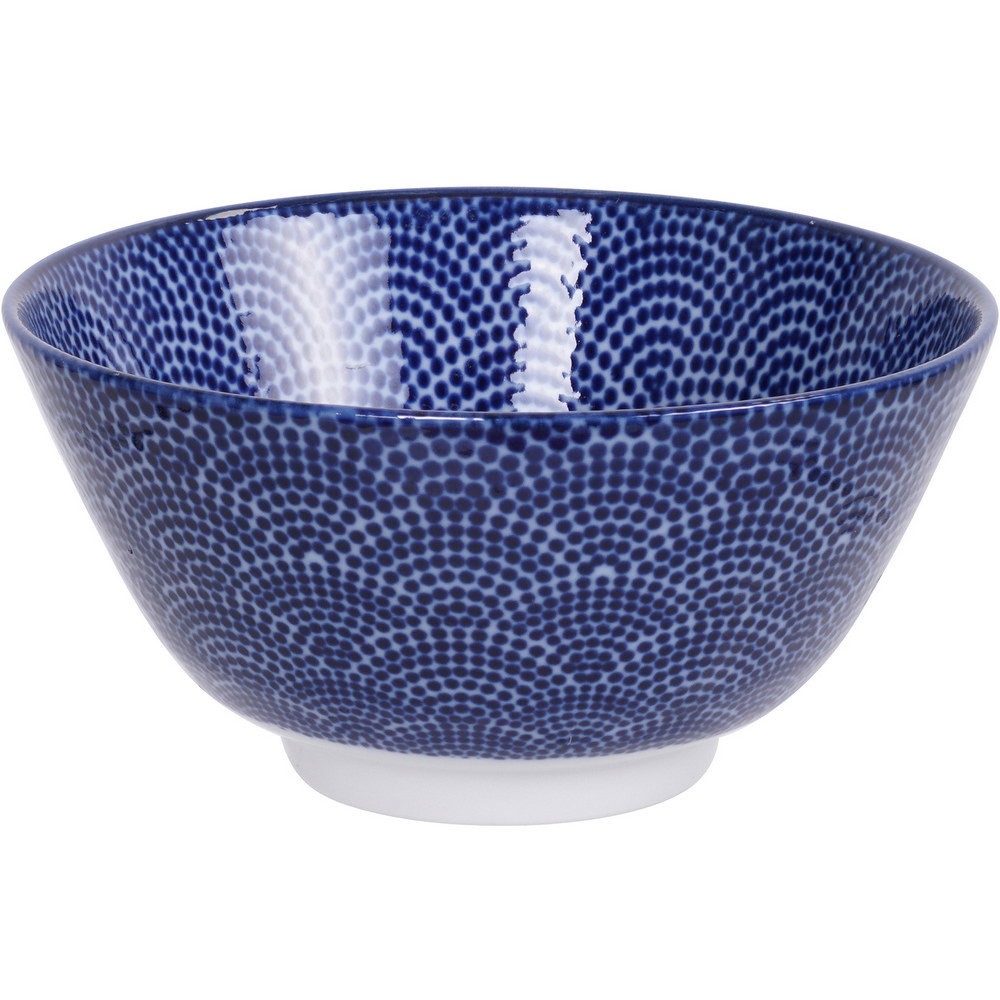 Tokyo Design 瓷製餐碗(扇點藍12cm)