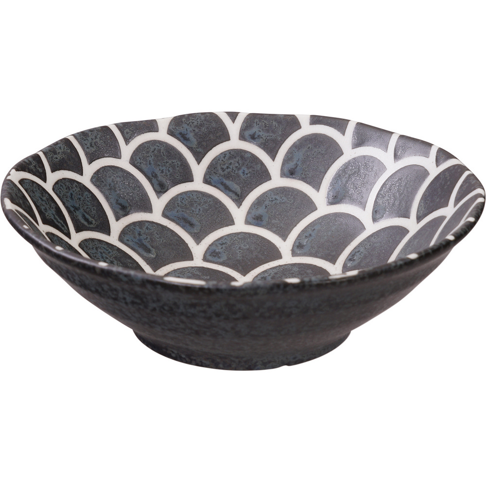 Tokyo Design 瓷製餐碗(錦麟黑14.5cm)
