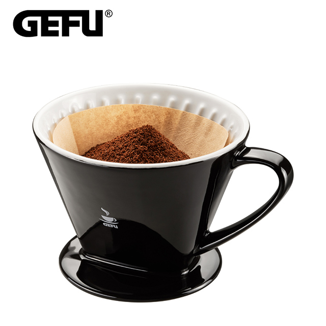 【GEFU】德國品牌陶瓷咖啡濾杯(4杯)