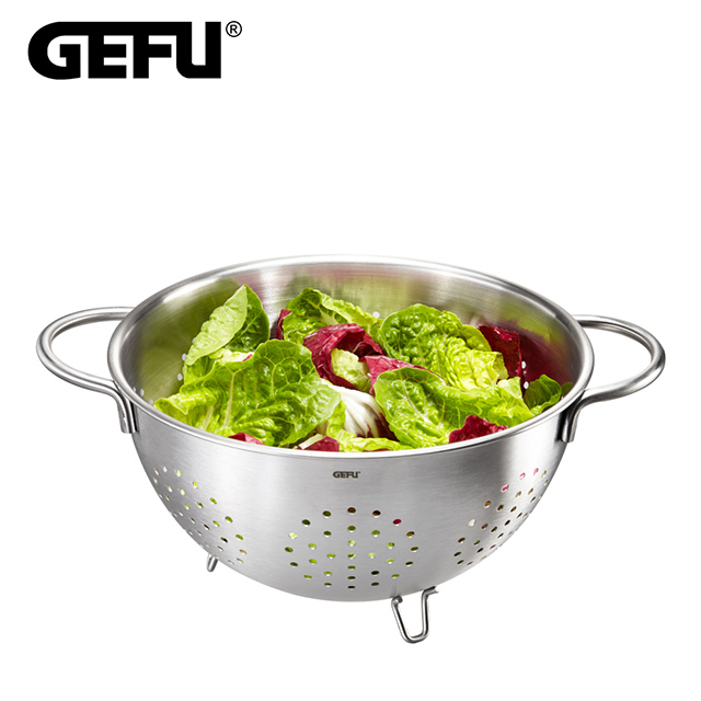 【GEFU】德國品牌24cm不鏽鋼過濾盆
