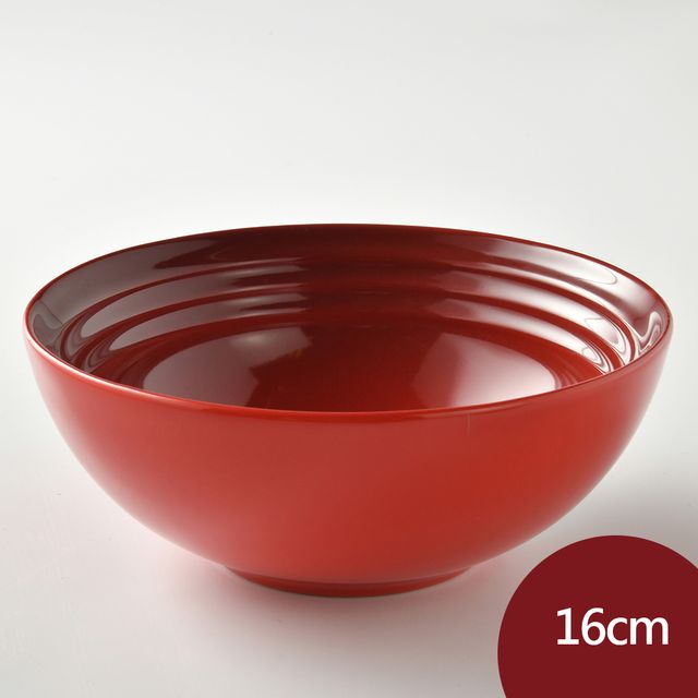 Le Creuset 陶瓷麥片碗 16cm 櫻桃紅