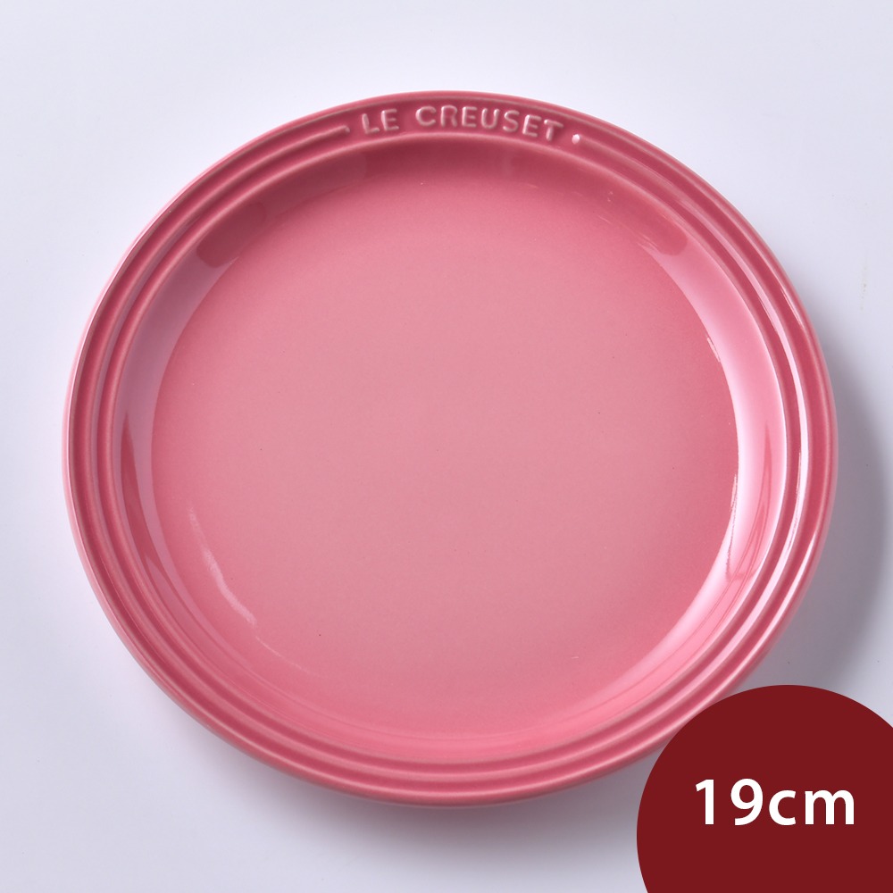 Le Creuset 陶瓷餐盤 19cm 薔薇粉