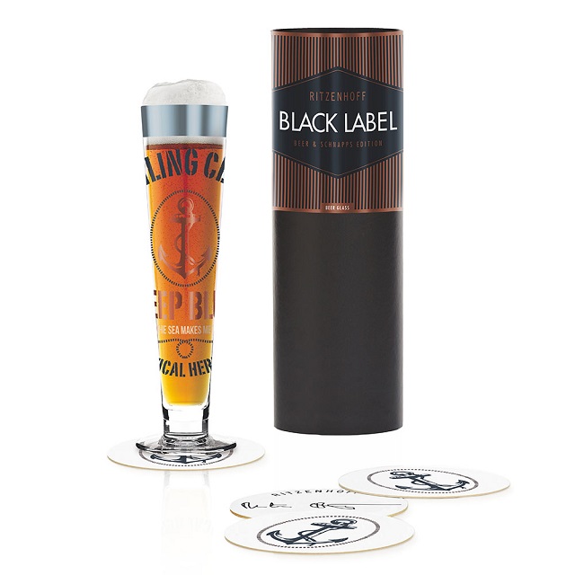 德國 RITZENHOFF BLACK LABEL 黑標經典啤酒杯(共12色)