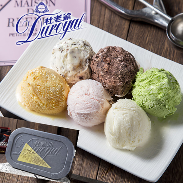 【杜老爺Duroyal】家庭號桶裝冰淇淋-特級3L冰淇淋
