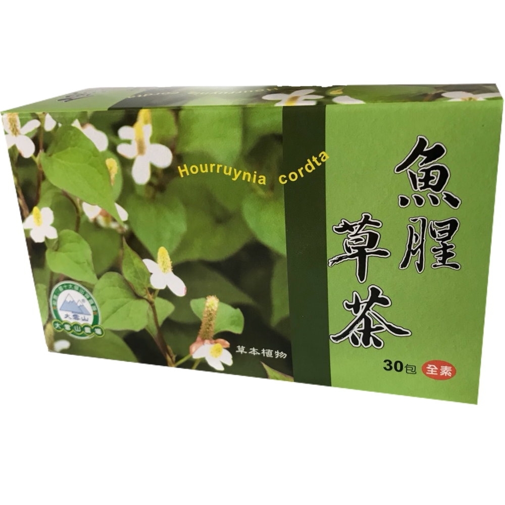 【大雪山農場】魚腥草茶(30包x4盒)