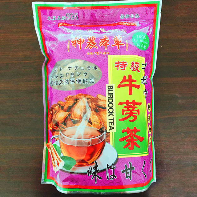 台灣製造 二包神農本草甘甜回味牛蒡茶600g/包