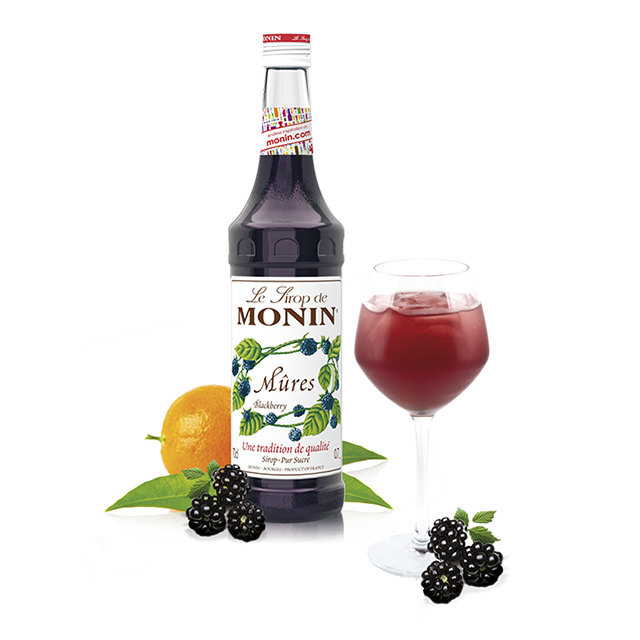 開元食品 Monin糖漿-黑苺700ml