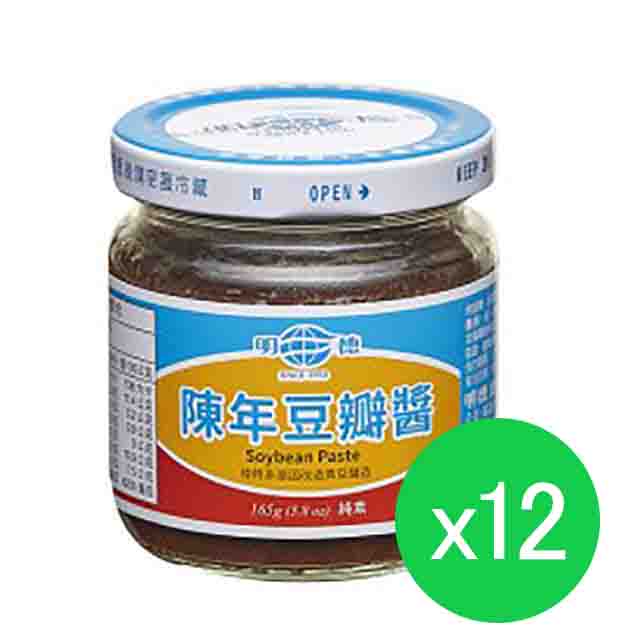 明德陳年豆瓣醬 165gx12罐/箱