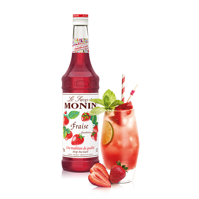 開元食品 Monin糖漿-草莓700ml