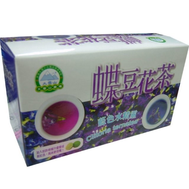 【大雪山農場】蝶豆花茶(20包x5盒)