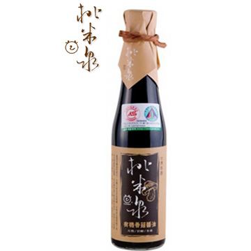 桃米泉有機香菇醬油410ml
