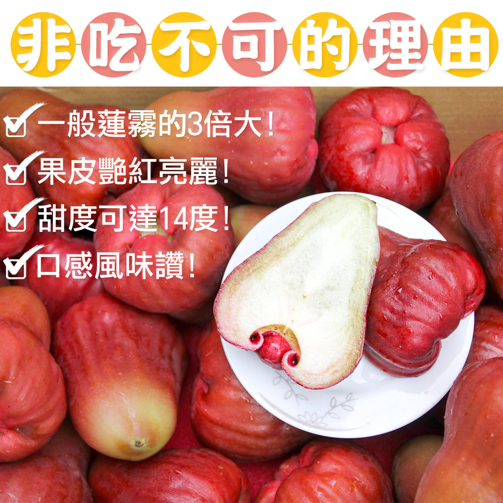 【鮮果日誌】蓮霧界的LV 黑糖芭比2.5臺斤