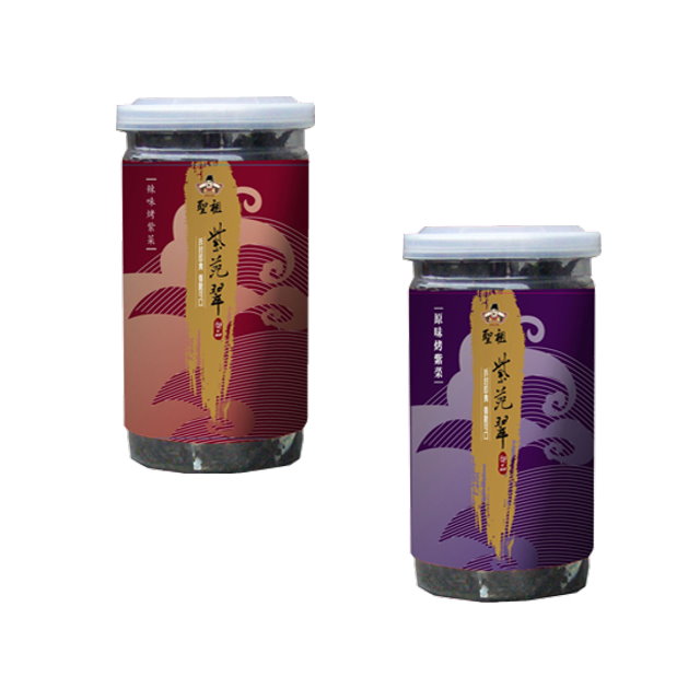 聖祖金門貢糖 烤紫菜35gx6瓶(3種口味任選)
