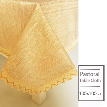 《吉斯》蕾絲方桌巾(105x105cm)(金)