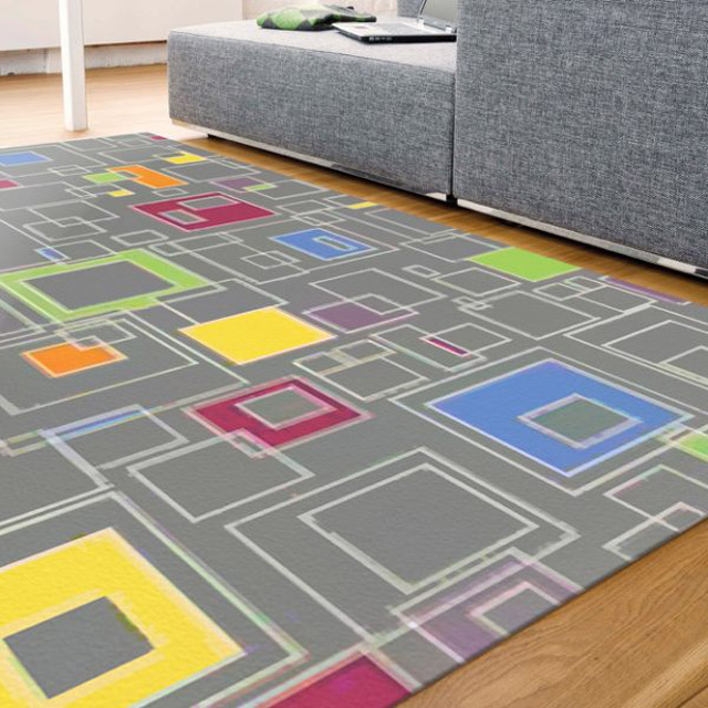範登伯格 普利 鮮明色彩獨具風格進口地毯-迷宮 160x230cm