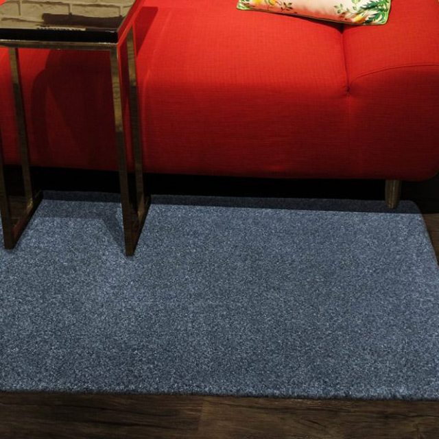 范登伯格 羅納 經典素面厚織進口地毯-灰藍款-160x230cm