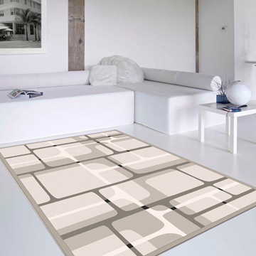 范登伯格 花草集 簡約時尚絲質地毯-160x230cm