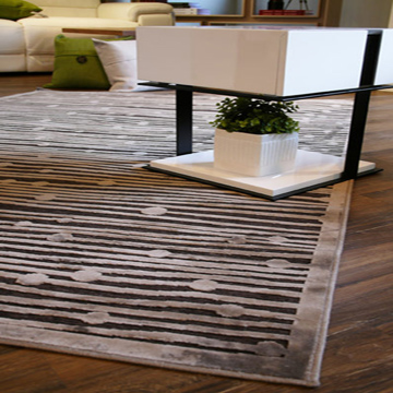 范登伯格 卡里立體層次分明進口絲質地毯-點線-140x200cm