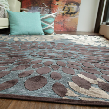 范登伯格 卡里立體層次分明進口絲質地毯-煙花-140x200cm