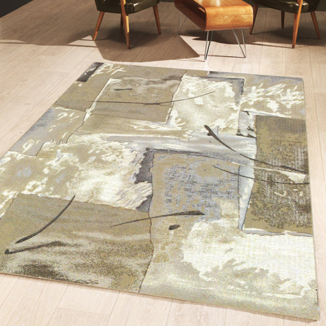 范登伯格 絕色比利時進口亮彩絲質地毯-無際 135x195cm