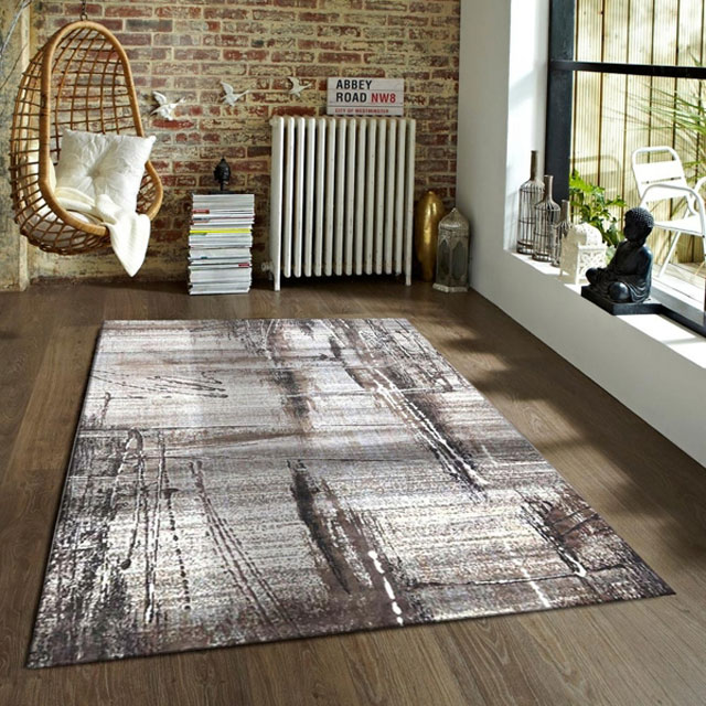 范登伯格 絕色比利時進口亮彩絲質地毯-光影 135x195cm
