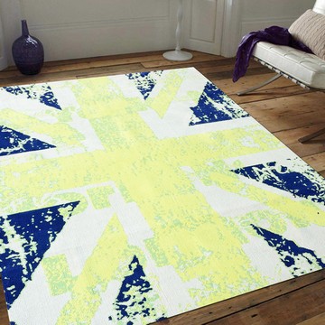 Iris 超細纖維長毛地毯- 英倫風情 150x220cm
