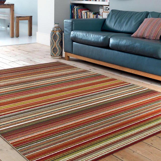 比利時Nomad現代地毯- 馬雅(橘)160x230cm
