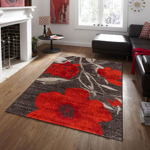 比利時Blossom現代地毯- 嫣紅160x230cm