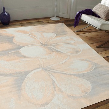 比利時 Aquarel 絲毯- 花卉68x110cm