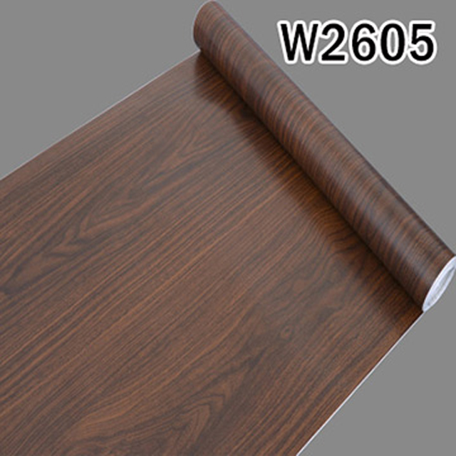 W2605 仿木紋自黏式壁貼 壁紙 地板/家具/櫥櫃/ (1捲=45x1000公分)